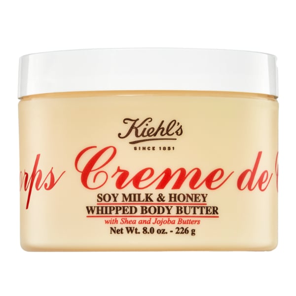 Crema Kiehl's Creme de Corps Soy Milk & Honey Whipped Body Butter 226 g
