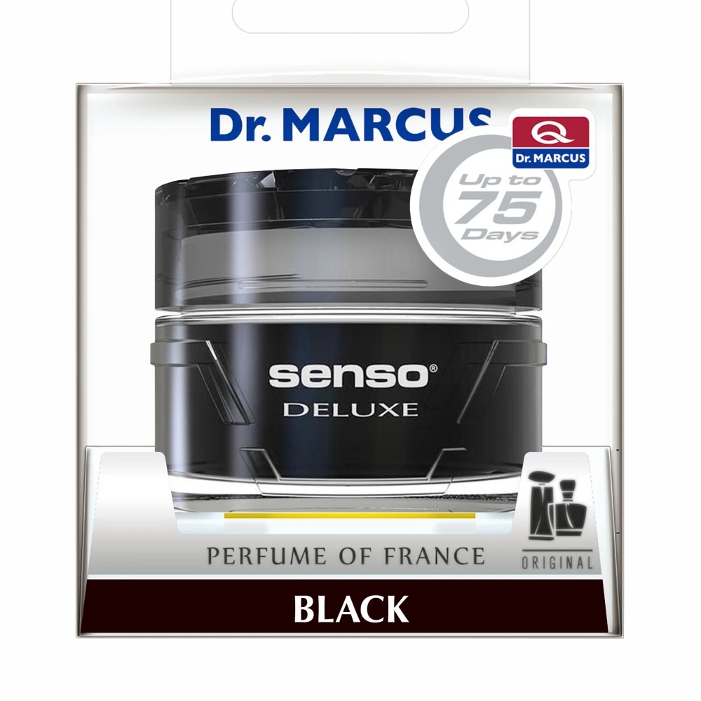 Aromatizante en Gel Dr. Marcus Senso Deluxe Black 50 ml
