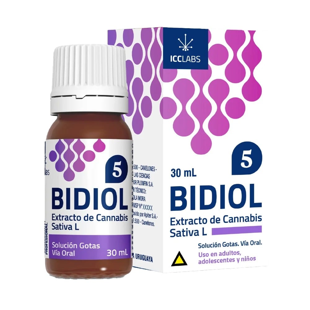 Bidiol 5% Solución Gotas 30 ml