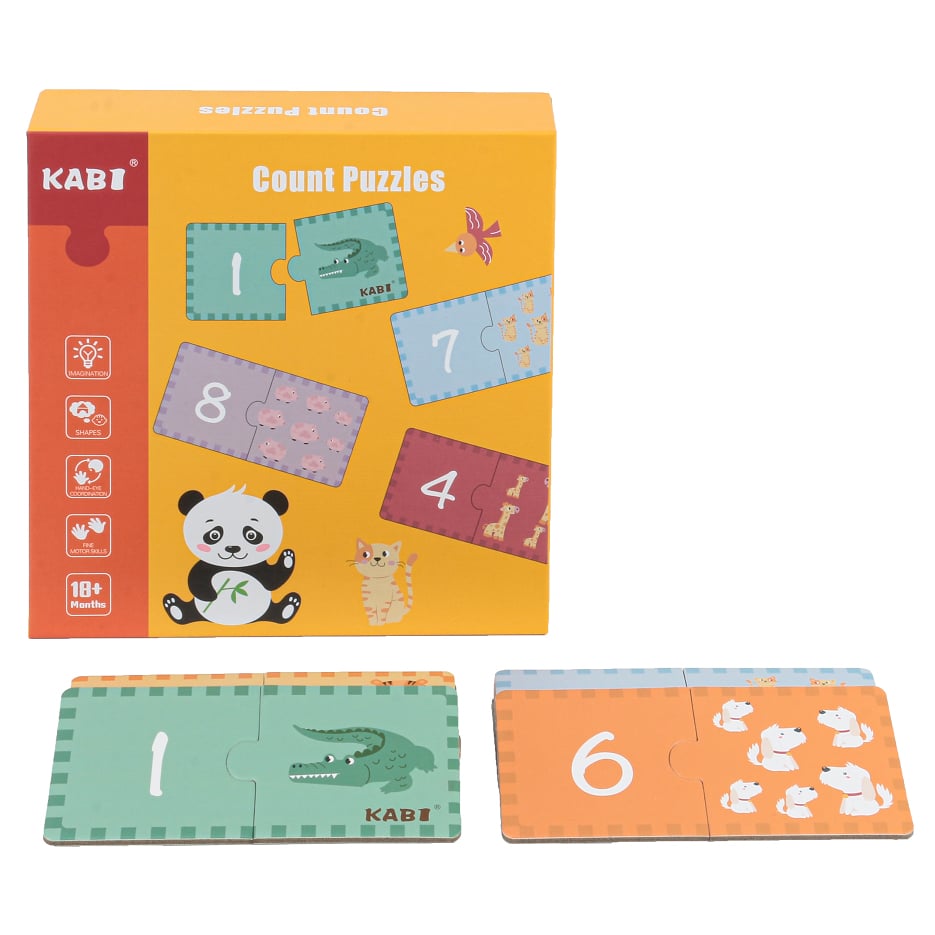 Puzzle Akas Montessori Aprende Números