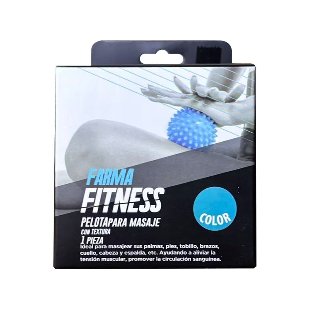 Pelota Farma Fitness para Masaje Azul 