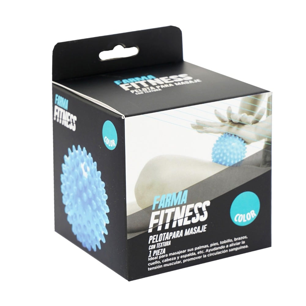 Pelota Farma Fitness para Masaje Azul 