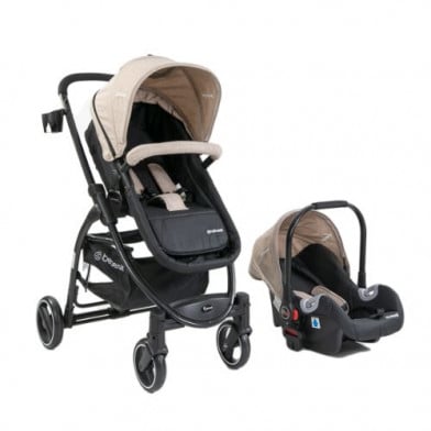 Cochecito Travel System Bebesit Alfa Beige
