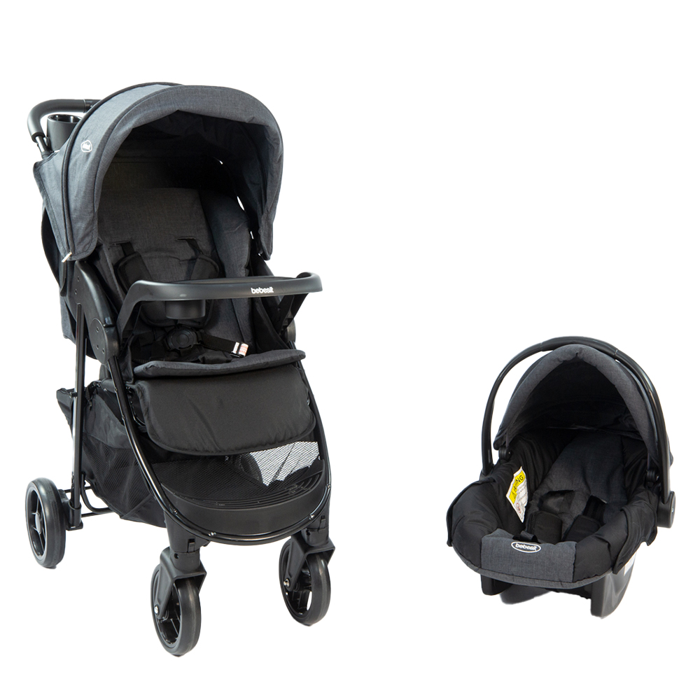 Cochecito Travel System Bebesit Sienna Gris