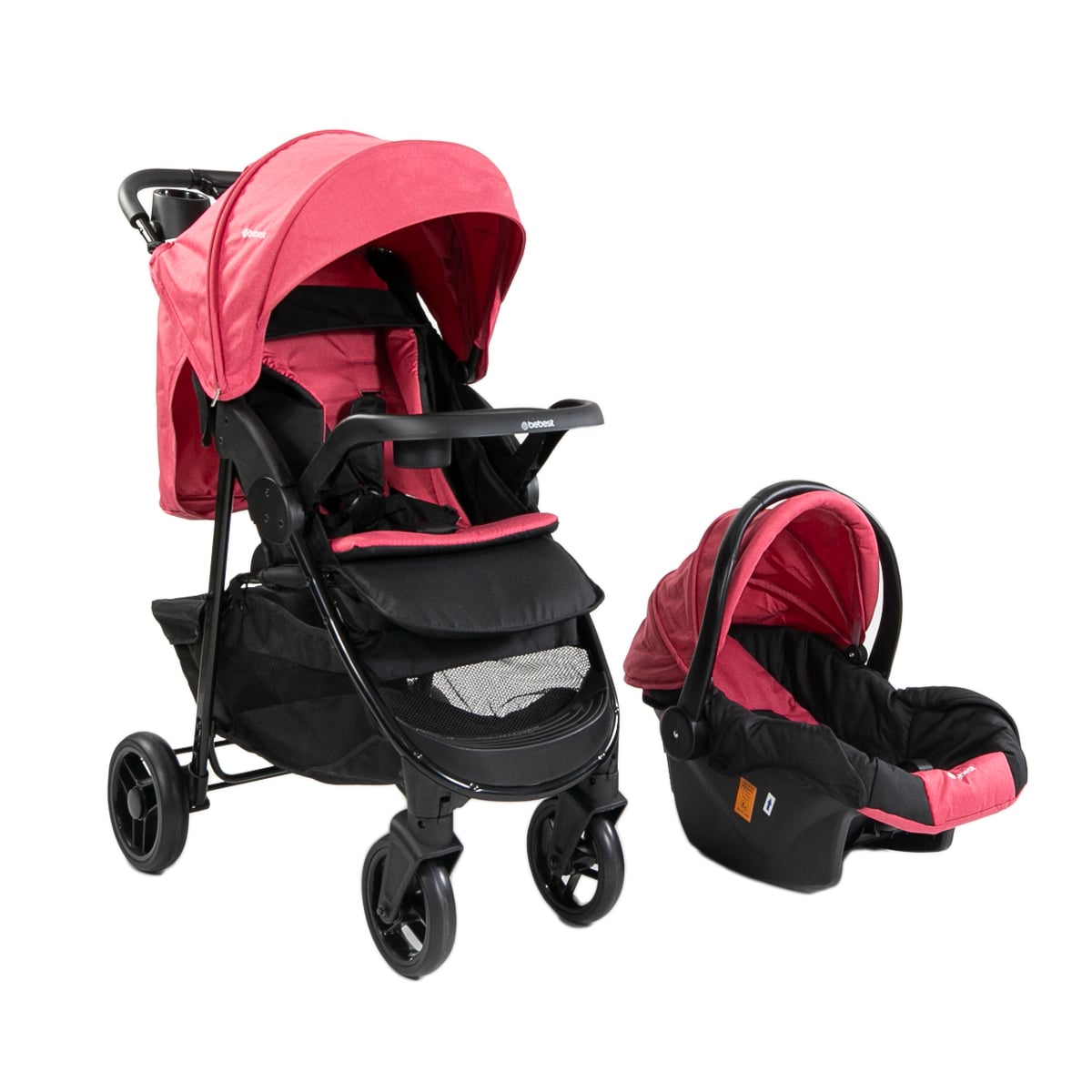 Cochecito Travel System Bebesit Sienna Rosa