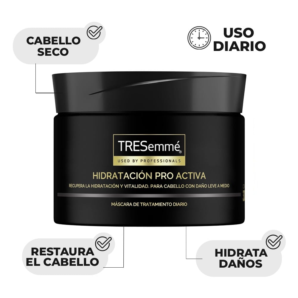 Mascarilla Capilar TRESemmé Hidratación Pro Activa 300 ml