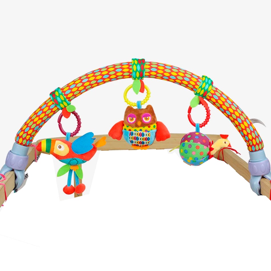 Barra Infantil Entretenedora Akas Roja Musical 