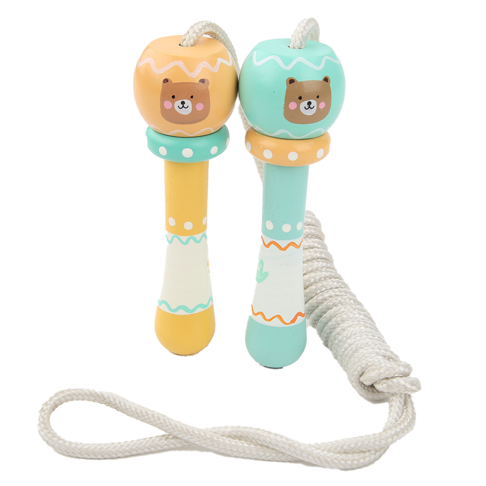 Cuerda de Saltar Akas con Asas de Madera