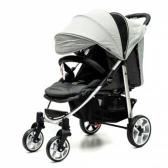 Cochecito Bebédue Akro City Light Grey