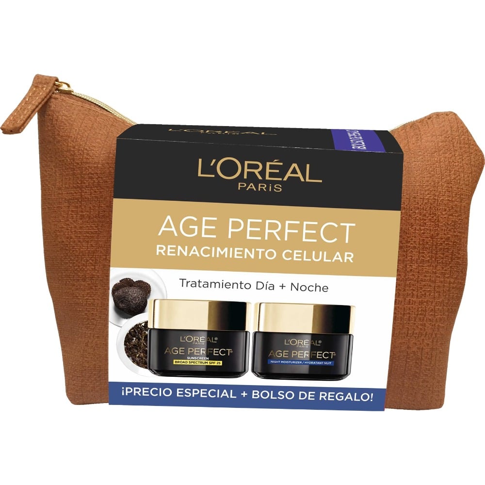 Pack L'Oréal Age Perfect Crema de Día 50 ml + Crema de Noche 50 ml