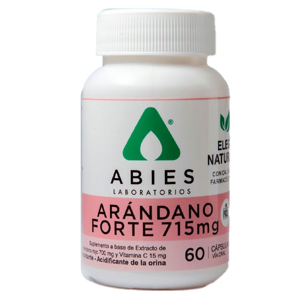Arándanos Forte Abies 715 mg 60 Cápsulas