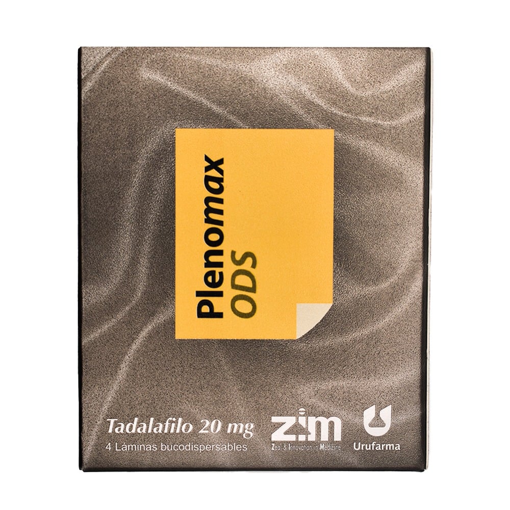 Plenomax ODS 20 mg 4 Láminas Bucodispersables