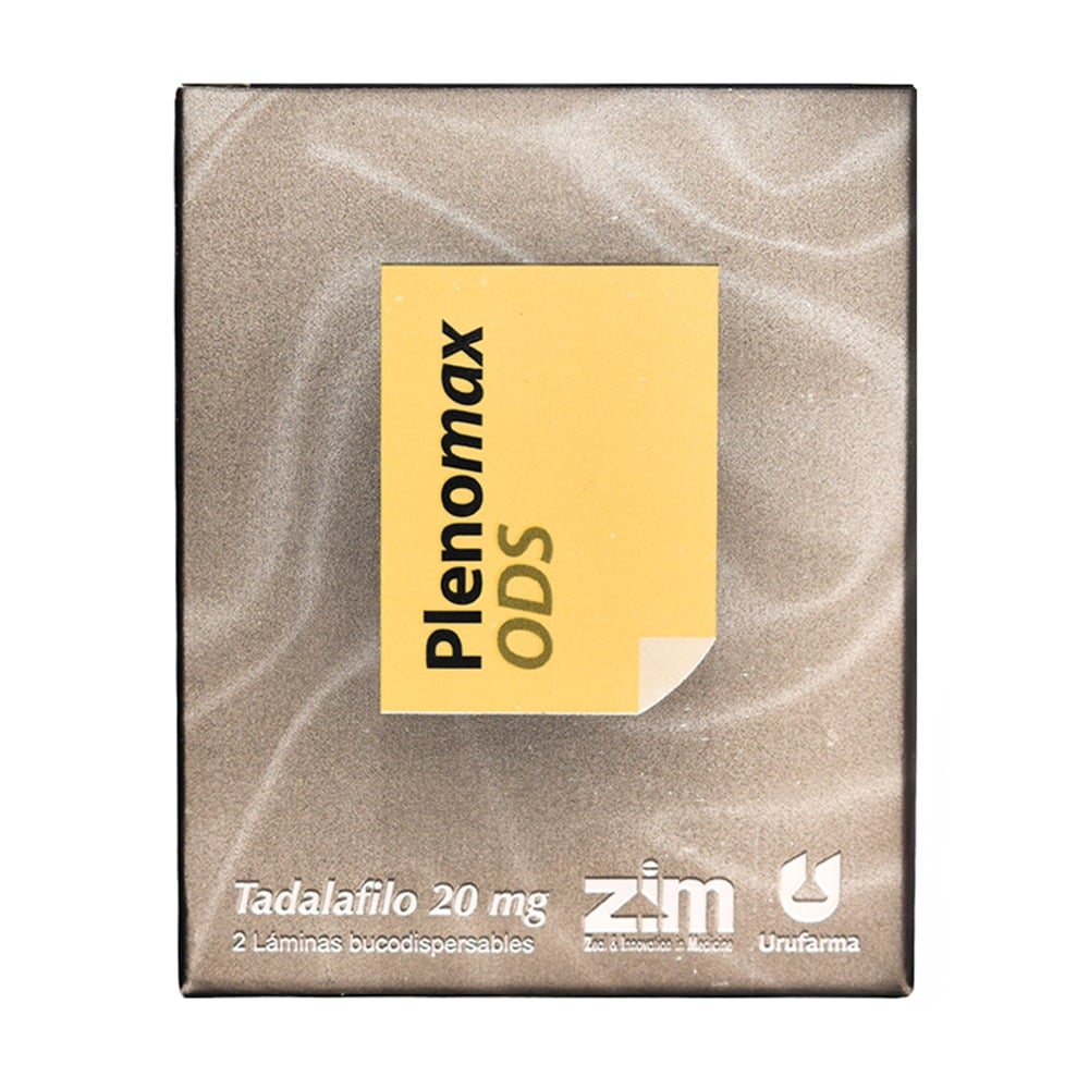 Plenomax ODS 20 mg 2 Láminas Bucodispersables