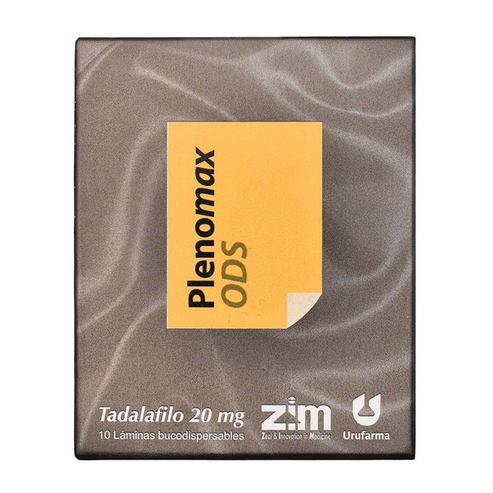 Plenomax ODS 20 mg 10 Láminas Bucodispersables