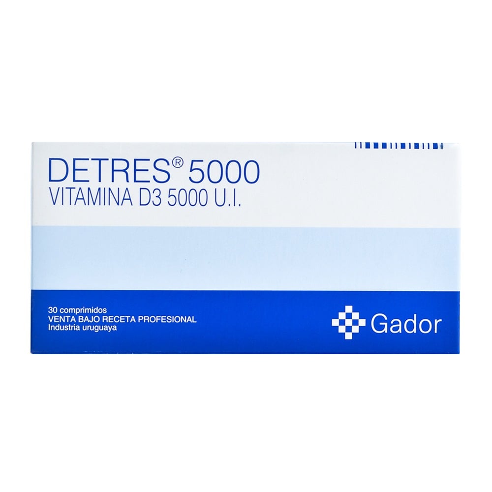 Detres 5000 U.I. 30 Comprimidos