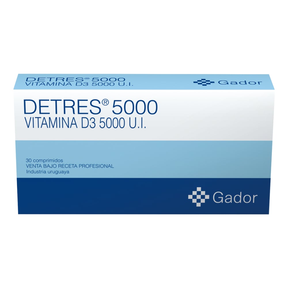 Detres 5000 U.I. 30 Comprimidos