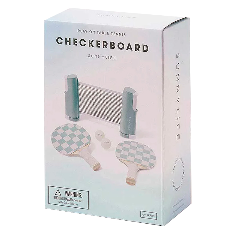 Juego de Ping Pong Sunnylife Ajustable Verde
