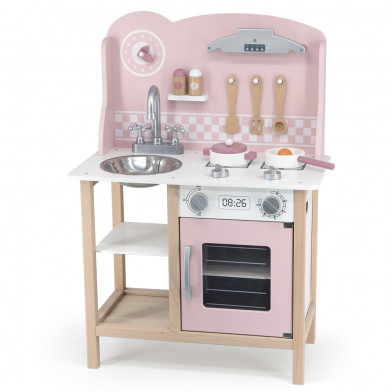 Cocina Infantil Polar B Rosa con Accesorios