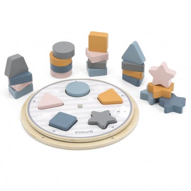 Juego Polar B Encastre Redondo Formas y Colores