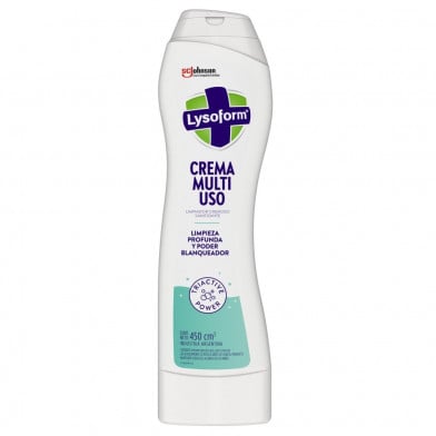 Limpiador de Baño en Crema Lysoform Antibacterial 450 ml