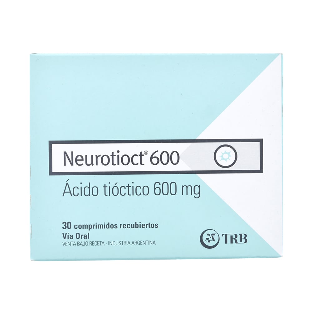 Neurotioct 600 mg 30 Comprimidos Recubiertos