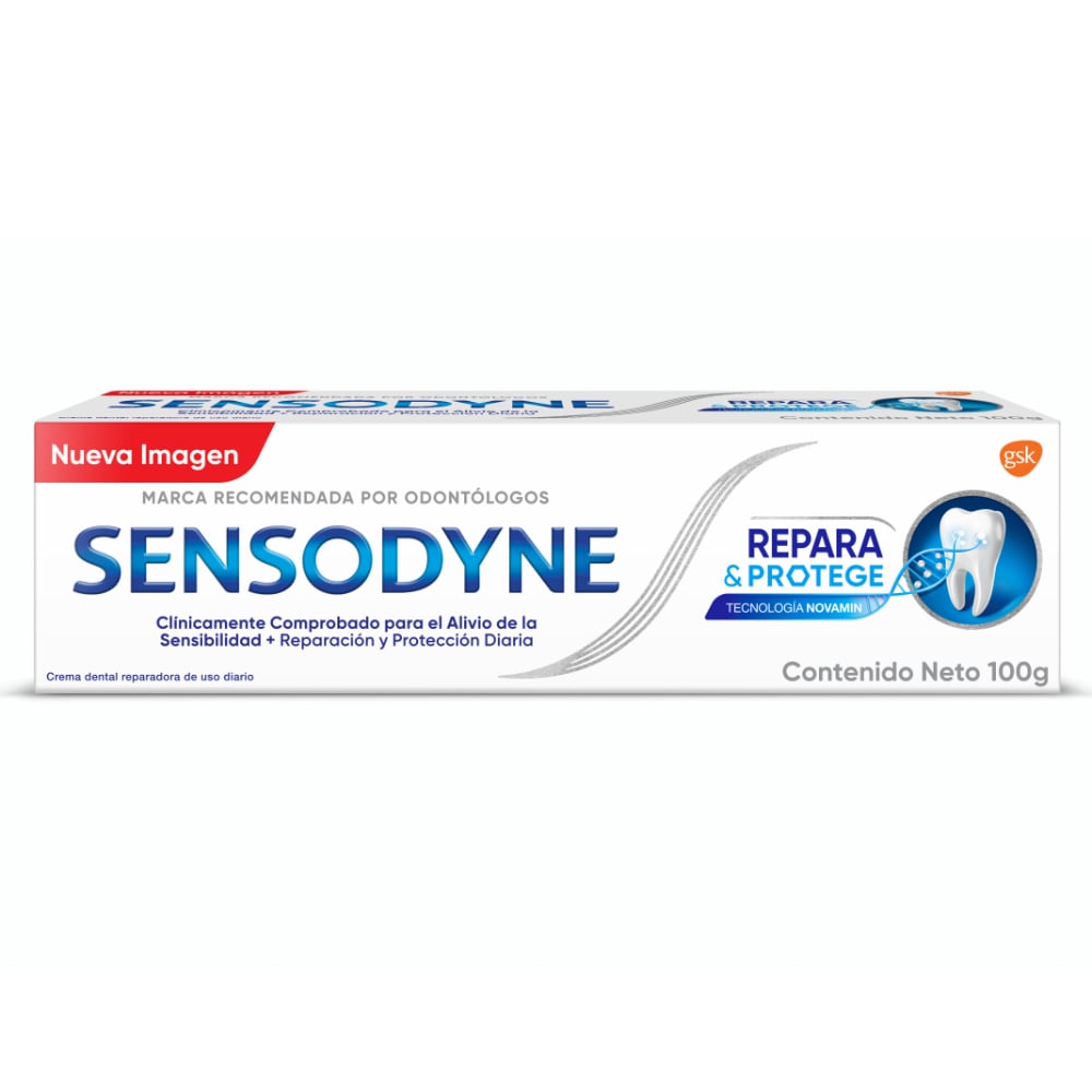 PASTA DE DIENTES SENSODYNE REPARA Y PROTEGE 100 GRS