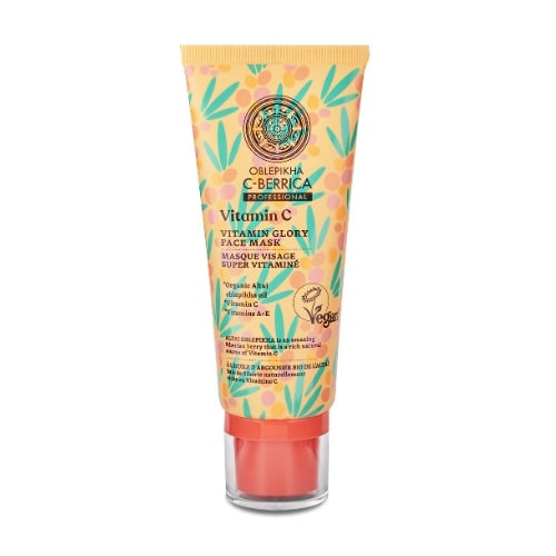 Máscara Facial Natura Siberica Vitamina C Berrica 100 ml