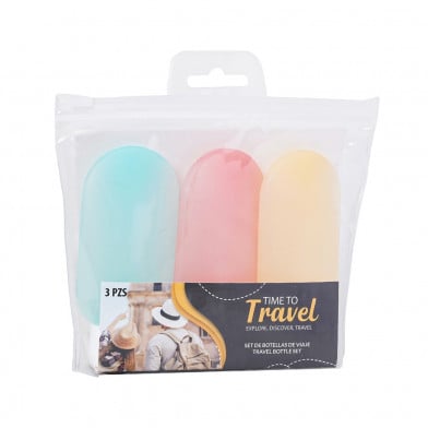 Set de Botellas Travel Colores 3 Unidades