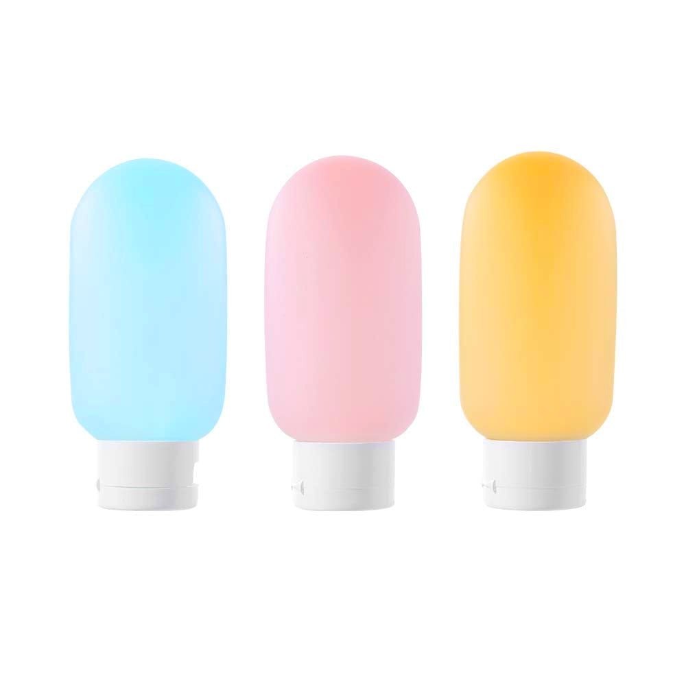 Set de Botellas Travel Colores 3 Unidades