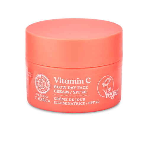 Crema Facial Natura Siberica Hidratante Con Brillo Fps20 50 Ml