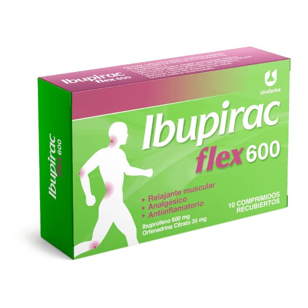 Ibupirac Flex 600 mg/35 mg 10 Comprimidos Recubiertos