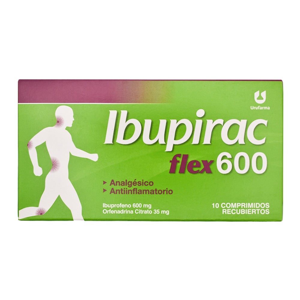 Ibupirac Flex 600 mg/35 mg 10 Comprimidos Recubiertos