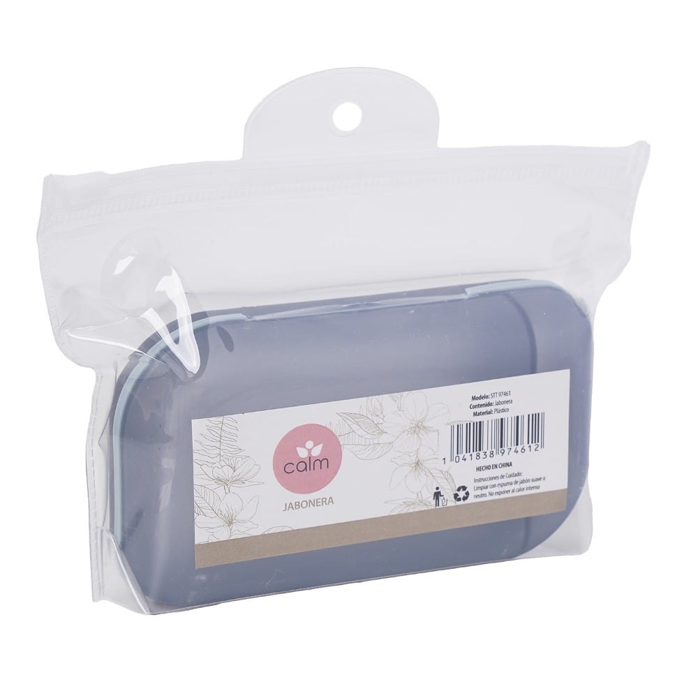 Jabonera Calm Azul