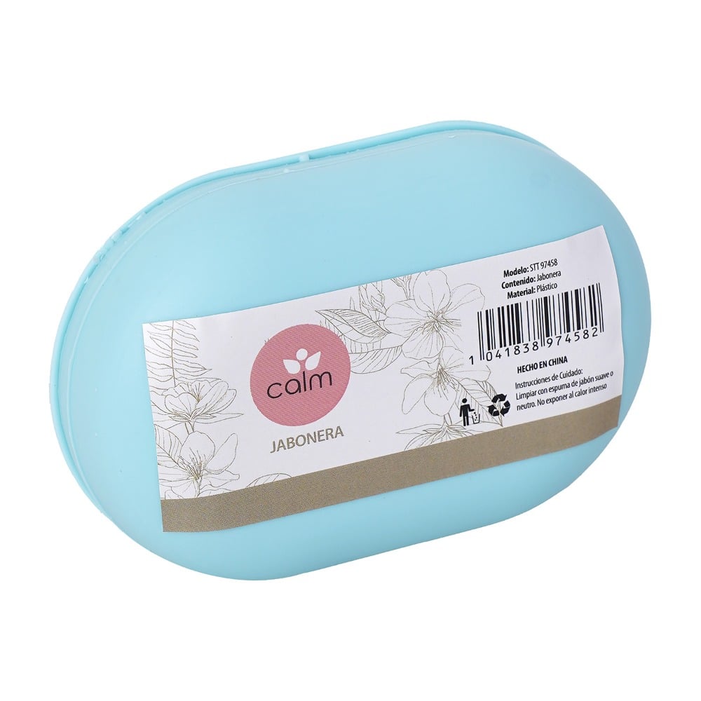 Jabonera Calm Celeste