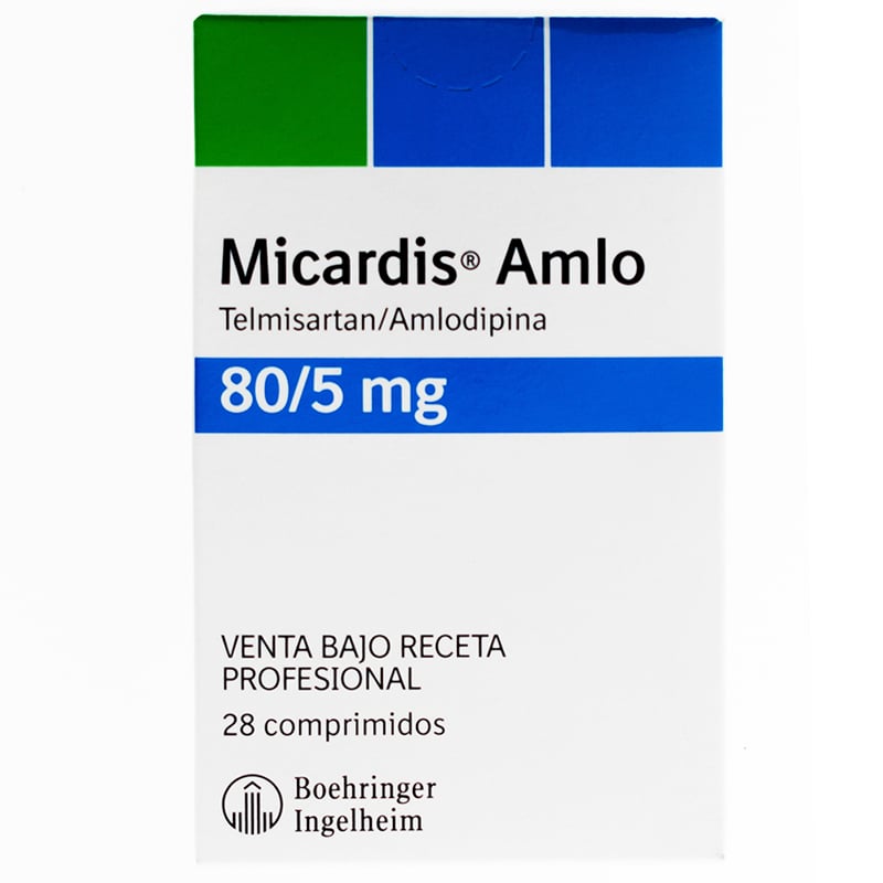 MICARDIS AMLO 80/5MG X 28 COMPRIMIDOS