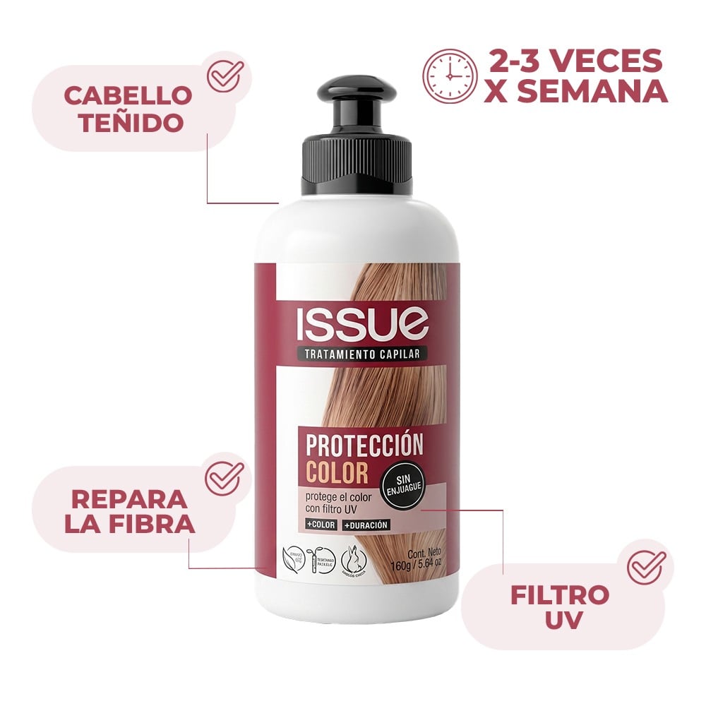 Tratamiento Capilar Issue Protección Color 160 g