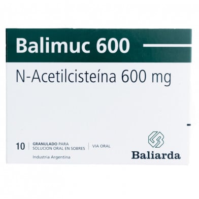 BALIMUC 600MG 10 SOBRES