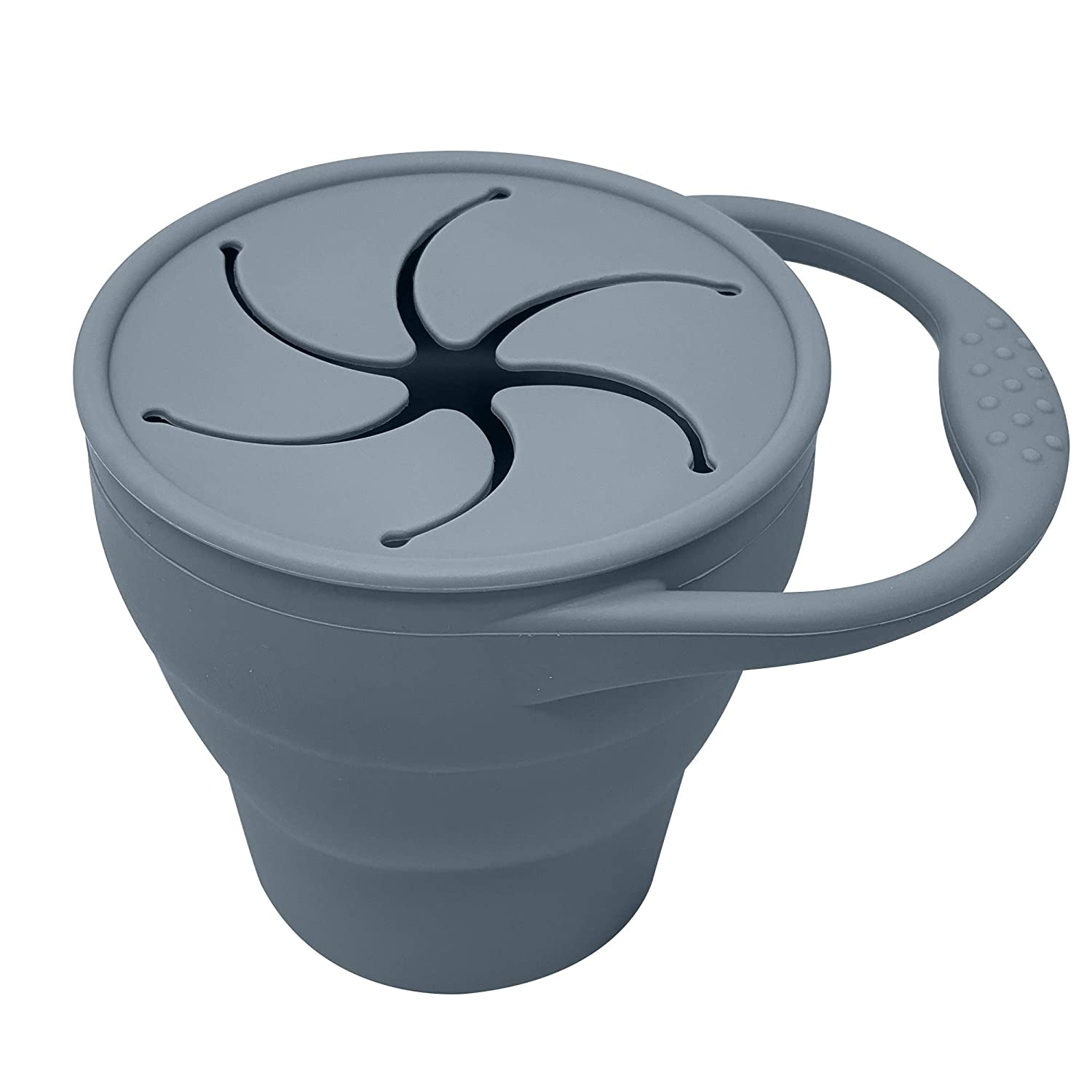 Porta Snack Storki de Silicona Celeste