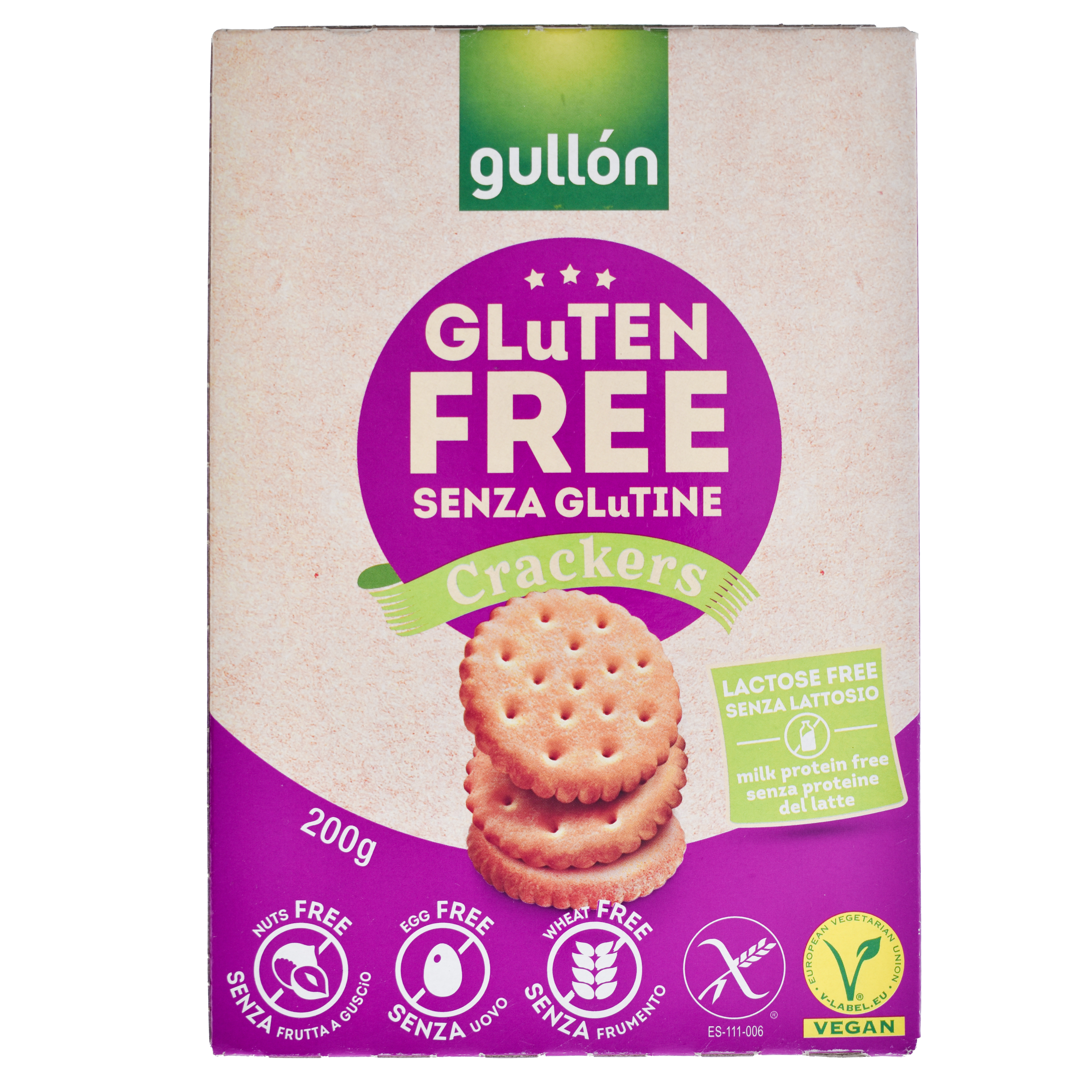Galletas Gullon Cracker sin Gluten 200 g