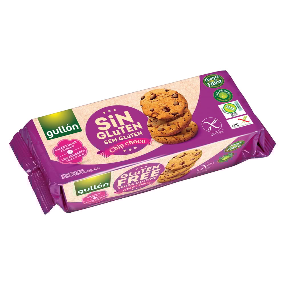 GALLETAS SIN GLUTEN Y SIN AZUCAR CHIP