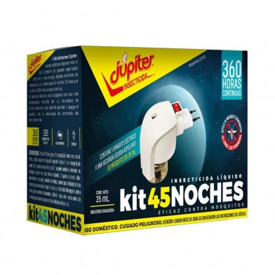 Kit Antimosquitos Jupiter Líquido 45 Noches