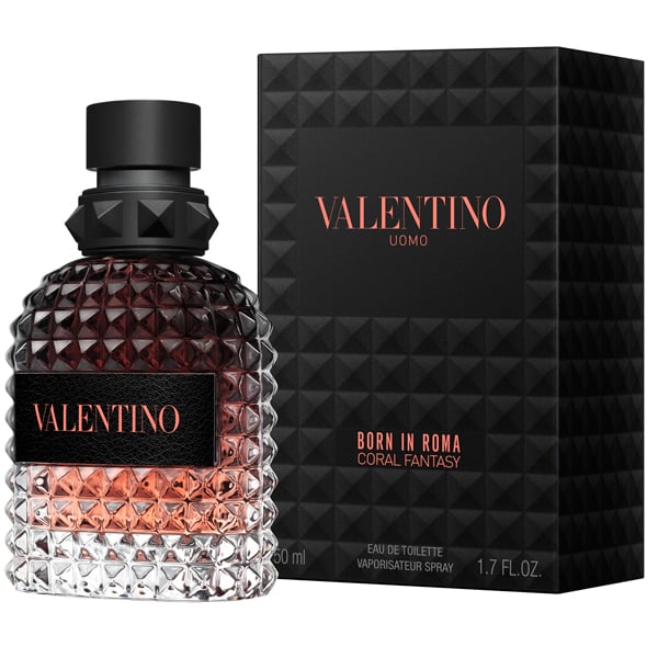 Perfume Valentino Born In Roma Coral Fantasy Uomo Men EDT 50 ml
