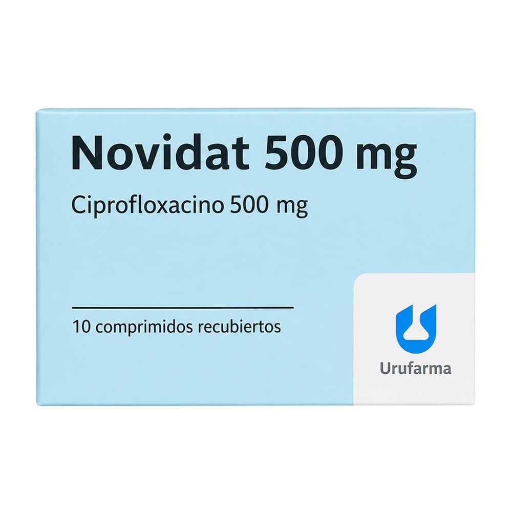 Novidat 500 mg 10 Comprimidos Recubiertos