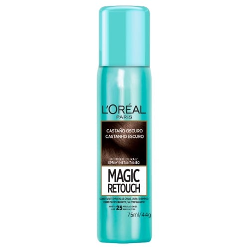 Spray Magic Retouch Castaño Oscuro 75 ml