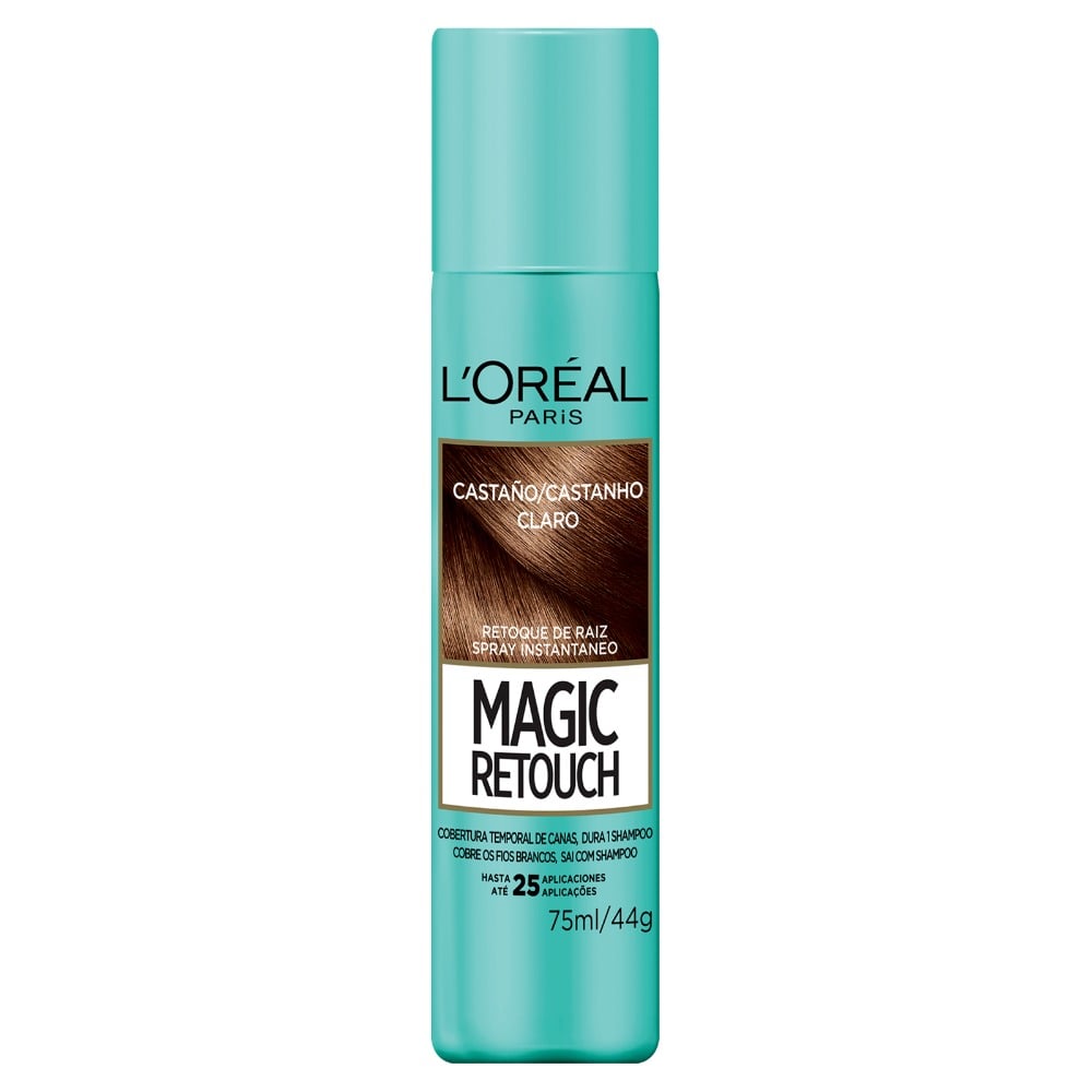 Spray Magic Retouch Castaño Claro 75 ml