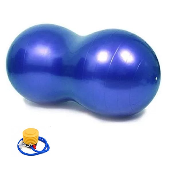 Pelota de Pilates Forma Maní Yoga con Inflador