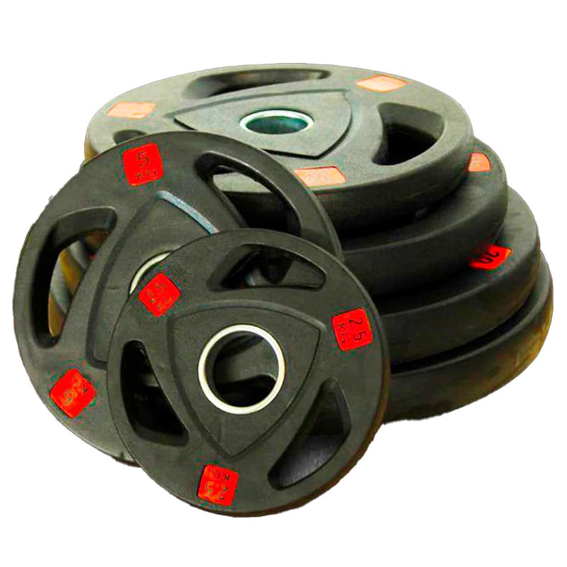 Disco Olímpico Recubiertos de Goma 5 kg