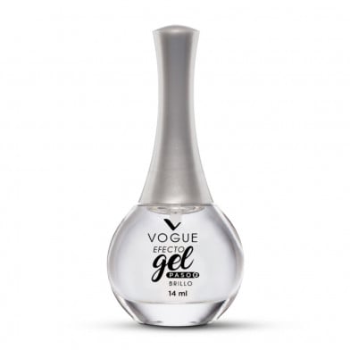 Esmalte Vogue Efecto Gel Paso 2 Brillo Diamante 14 ml