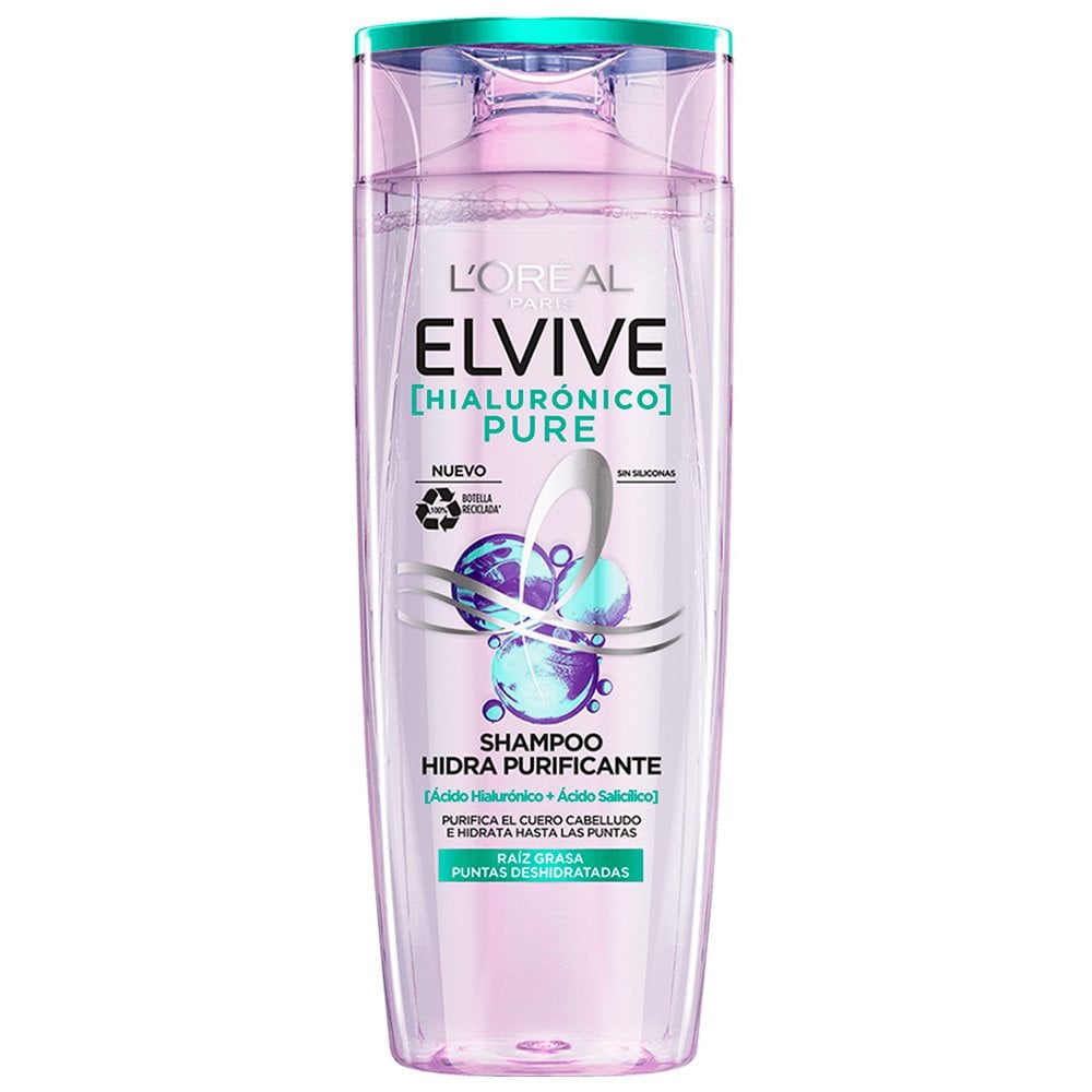 Shampoo Elvive Hidra Hialurónico Pure 680 ml