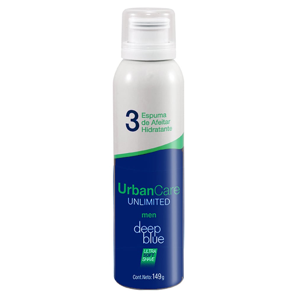 Espuma de Afeitar Urban Care Deep Blue 149 g